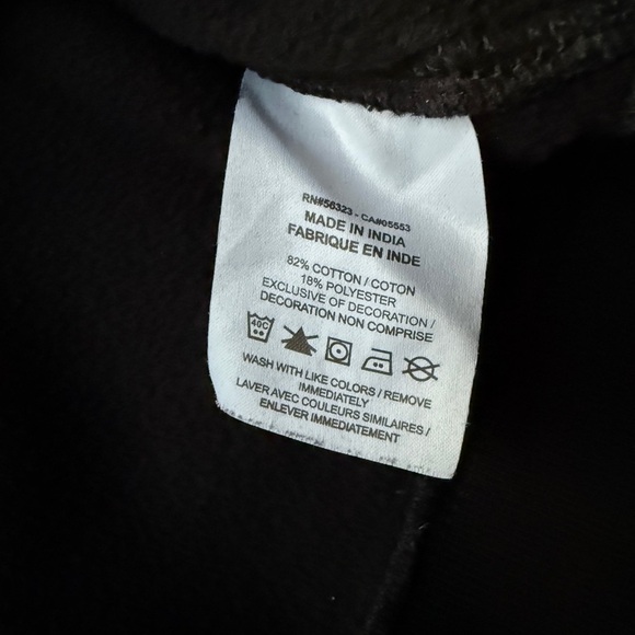 Vintage 90s Nike Sweatshirt Mens Large Black Swoosh Made In USA Crewneck‎ - Picture 3 of 4